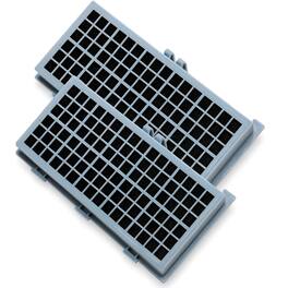 HQRP - 2-Pack Active HEPA Vacuum Filters for Miele AH-30 SF-AH30 C1 Classic U1 S2000 S7000 S300 S400 S500 S600 series Vacs