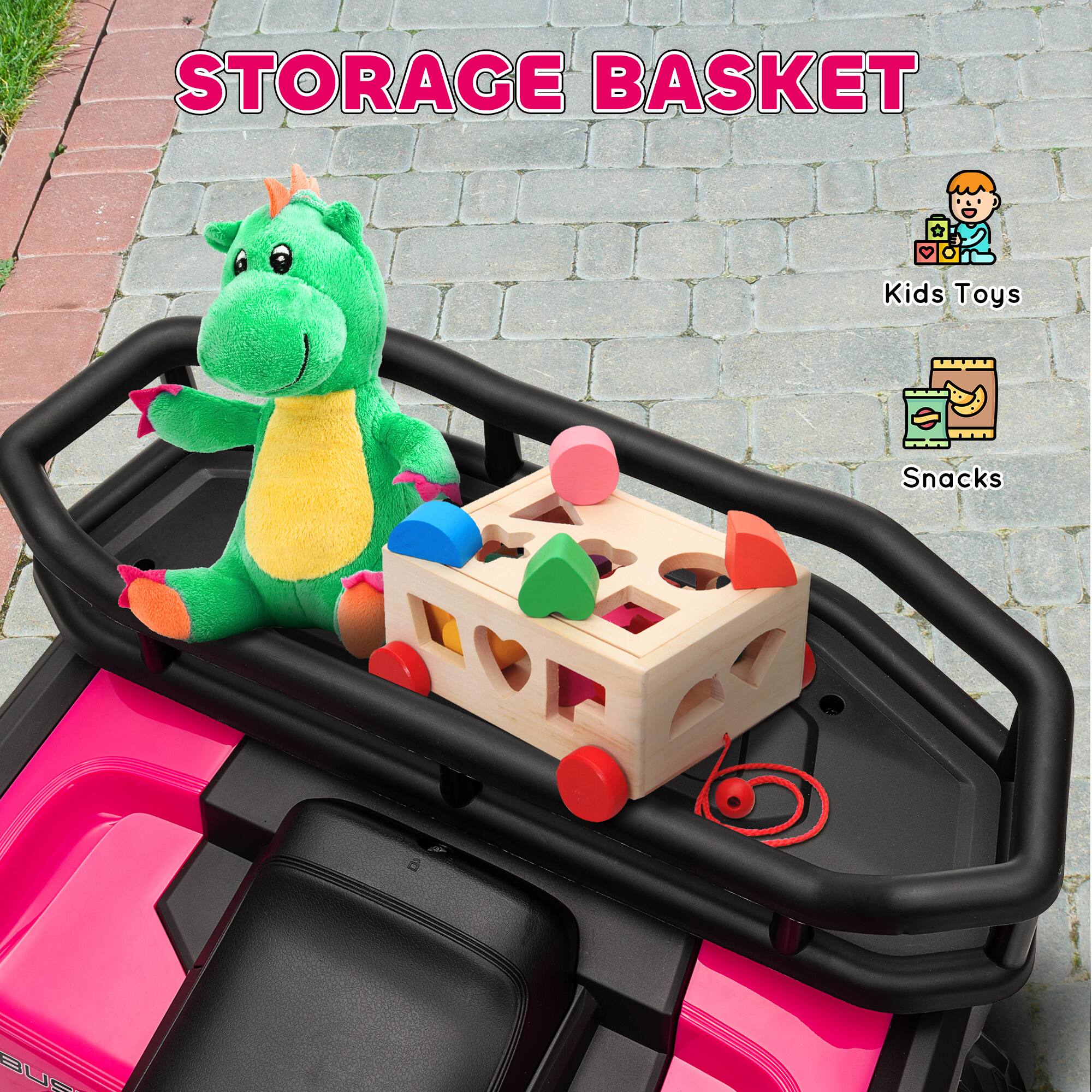 STORAGE BASKET

Kids Toys

Snacks