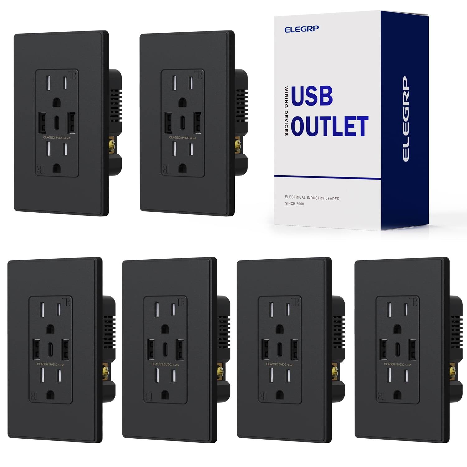 ELEGRP  
USB OUTLET  
WIRING USB DEVICES  
ELECTRICAL INDUSTRY LEADER SINCE 2000