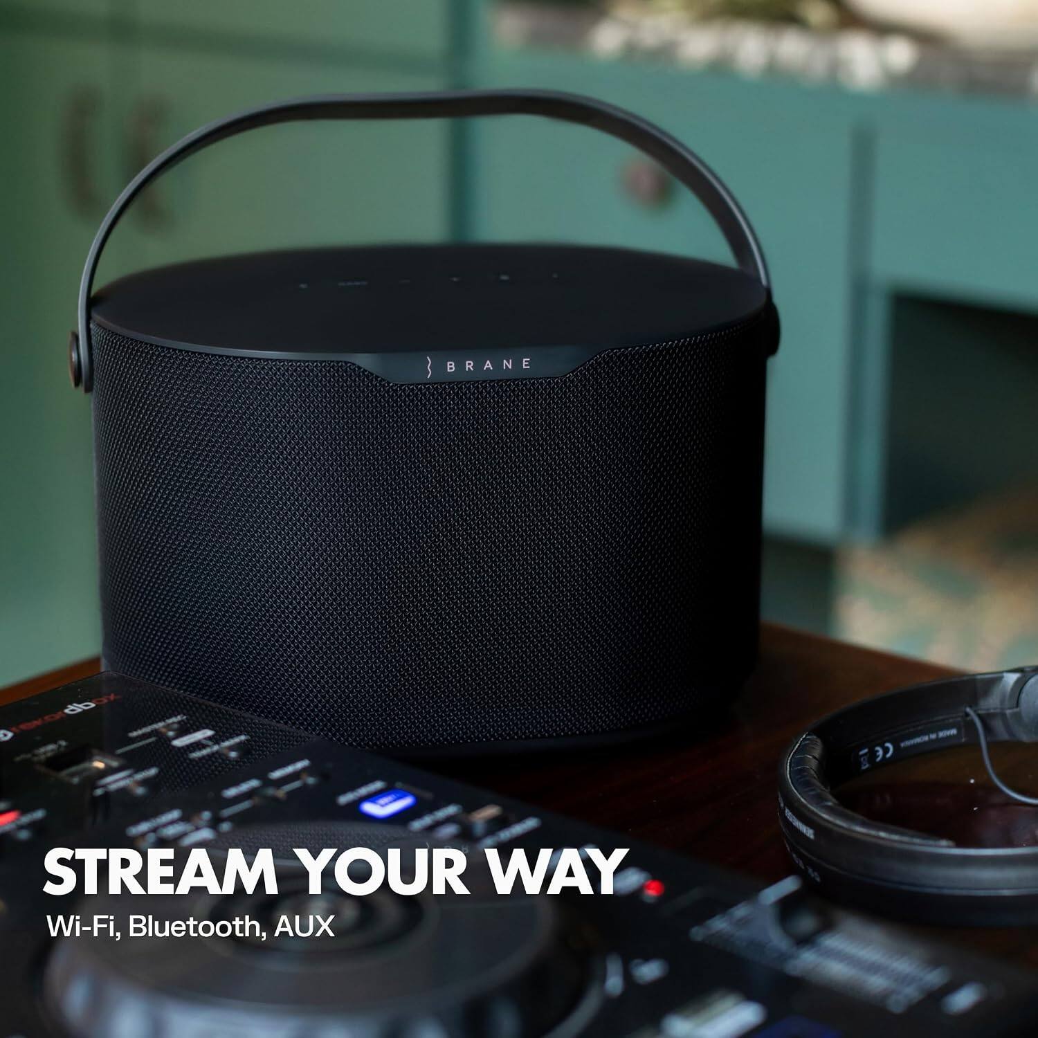 3 BRANE evodbox dbor D "STREAM YOUR WAY Wi-Fi, Bluetooth, AUX