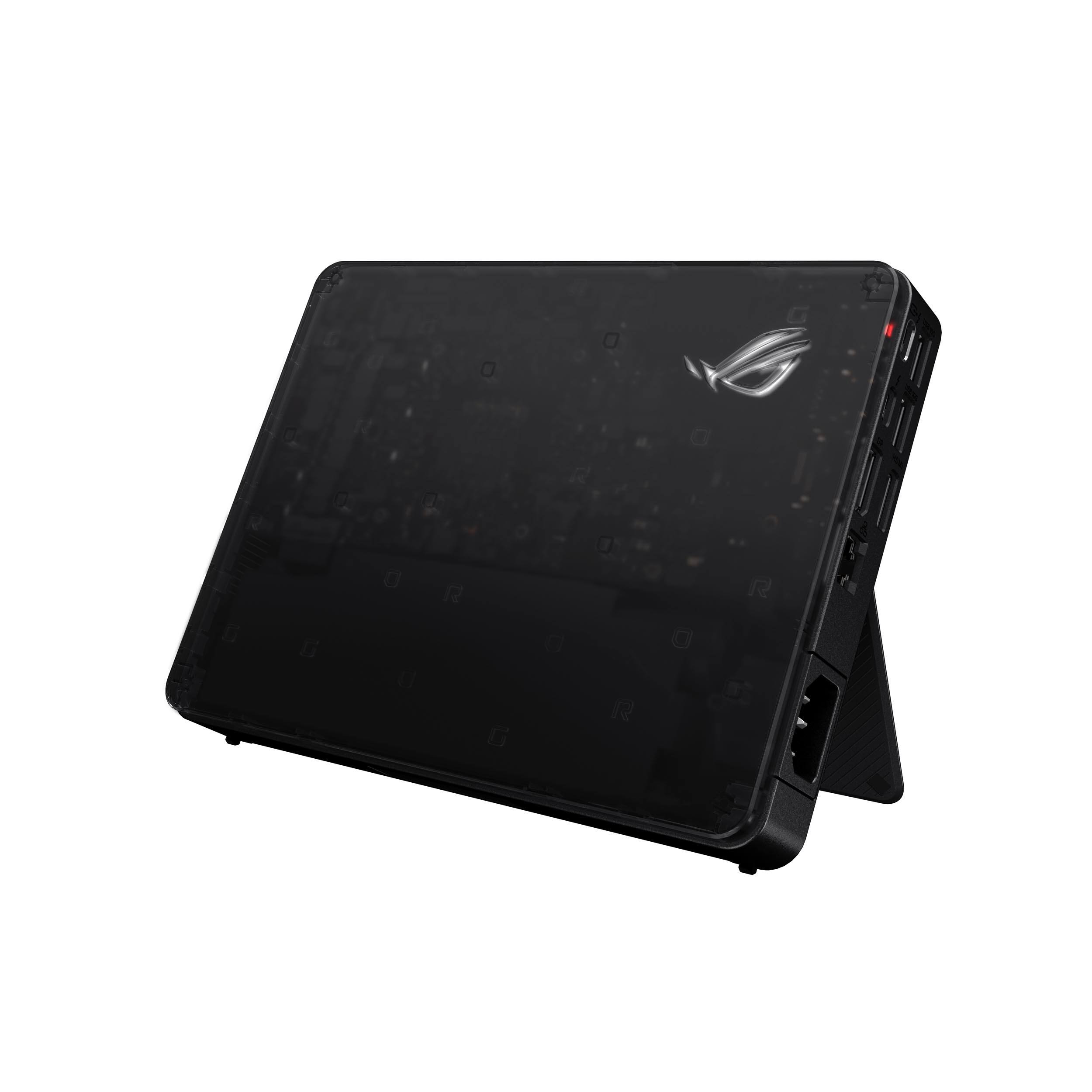 Front. ASUS - ROG XG Mobile External Graphics Card - NVIDIA GeForce RTX 5090 Laptop GPU - Thunderbolt 5 - Off Black.