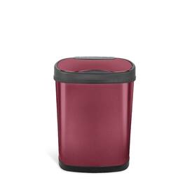 Nine Stars - Oval Motion Sensor Trash Can 3.9 Gallon