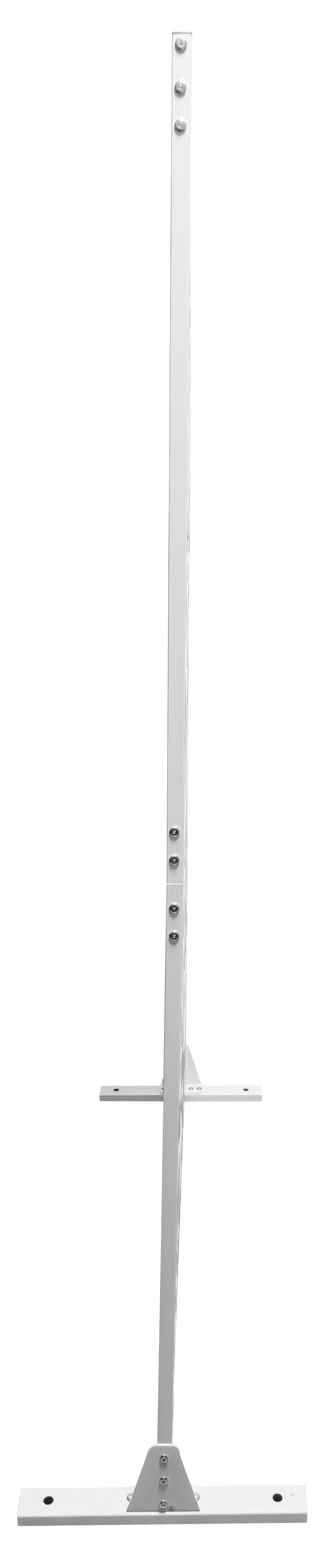 Alt View 6. Loheer - 3.8 ft x 6 ft Metal Privacy Screen Freestanding Room Divider for Patio Balcony Garden - White.
