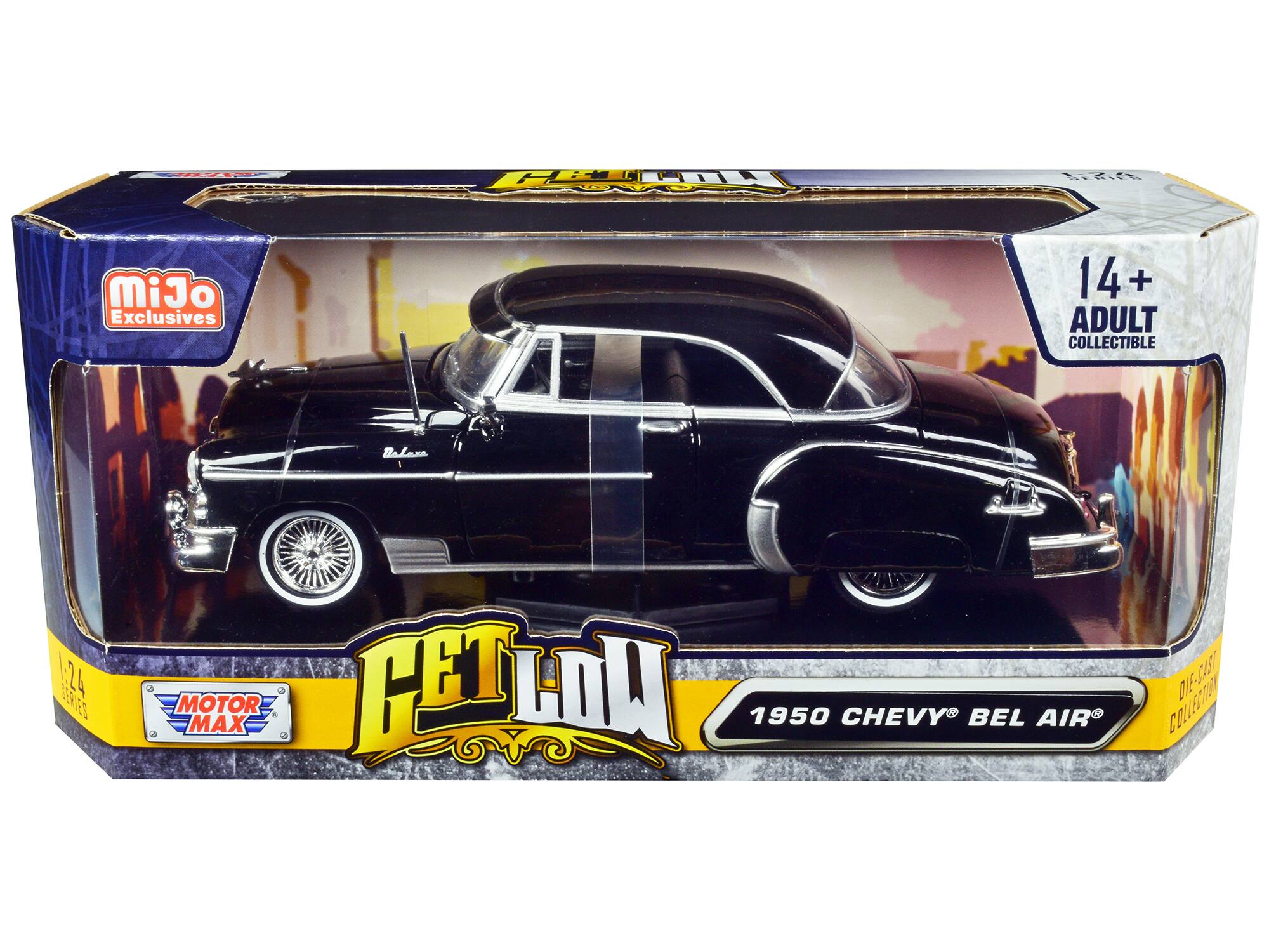 A HR . A MiJo Exclusives 14+ ADULT COLLECTIBLE Balana 1-24 SERIES E5 MOTOR MAX CETT LOU 1950 CHEVY BEL AIR 7243-310 DIE COLLECTIBLE