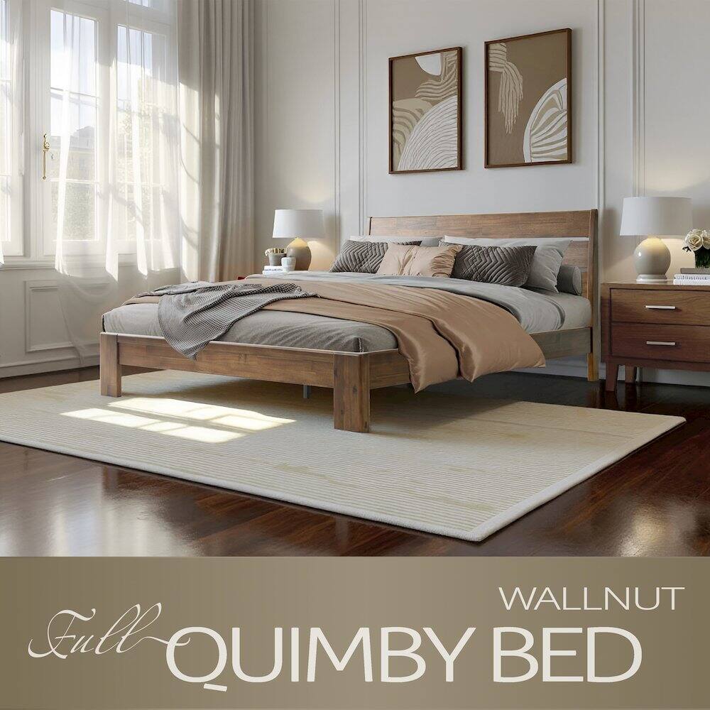 WALLNUT Full QUIMBY BED