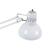 Alt View 11. Studio Designs - Swing Arm Clamp Lamp with LED Bulb - White.
