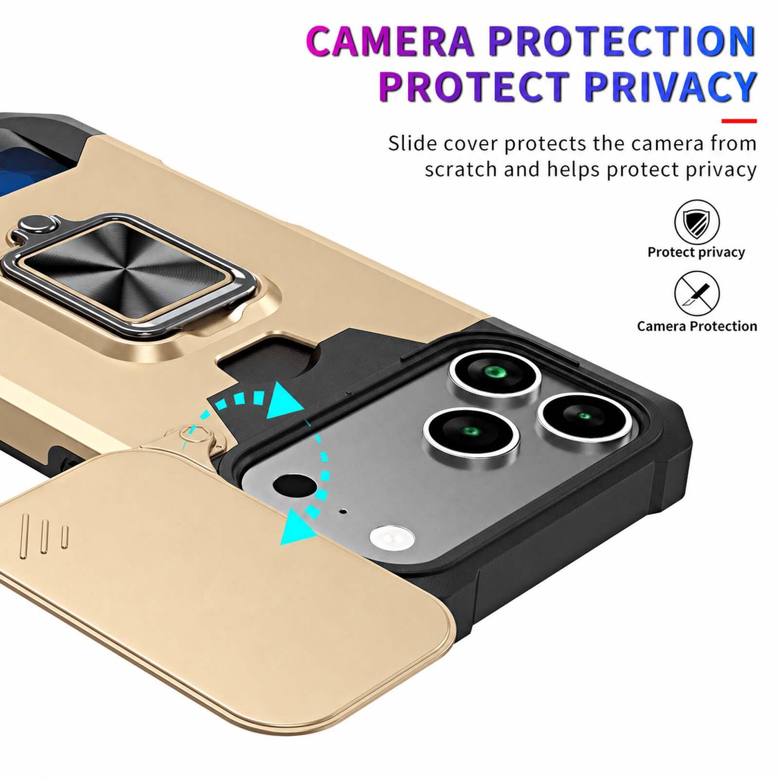 CAMERA PROTECTION  
PROTECT PRIVACY  

Slide cover protects the camera from scratch and helps protect privacy  

Protect privacy  
Camera Protection