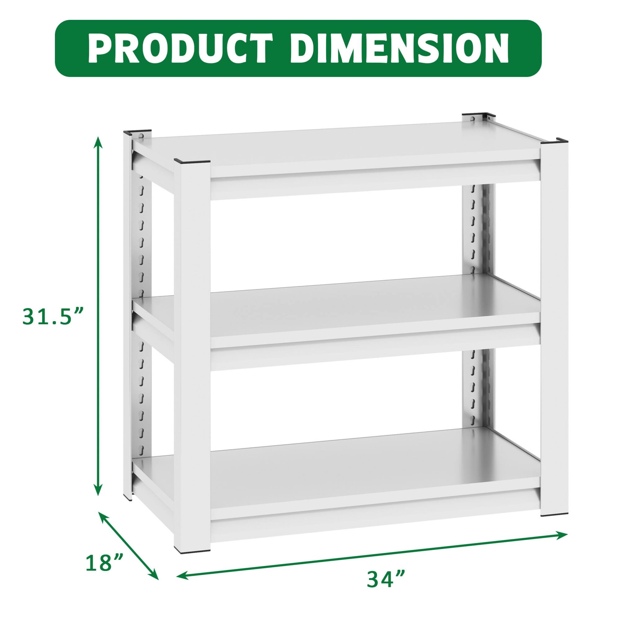 PRODUCT DIMENSION

31.5" (Height)
34" (Width)
18" (Depth)