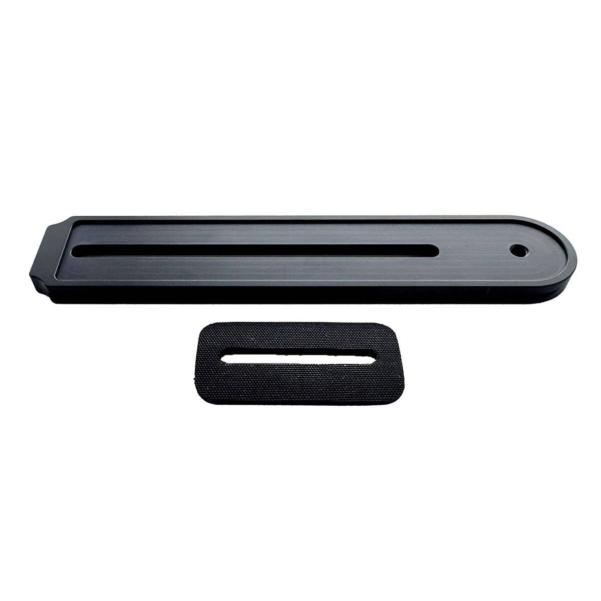 Front. Cotton Carrier - Cotton Carrier 7.5" Arca-Swiss Adapter Plate for Gimbal Tripod Head, Black.