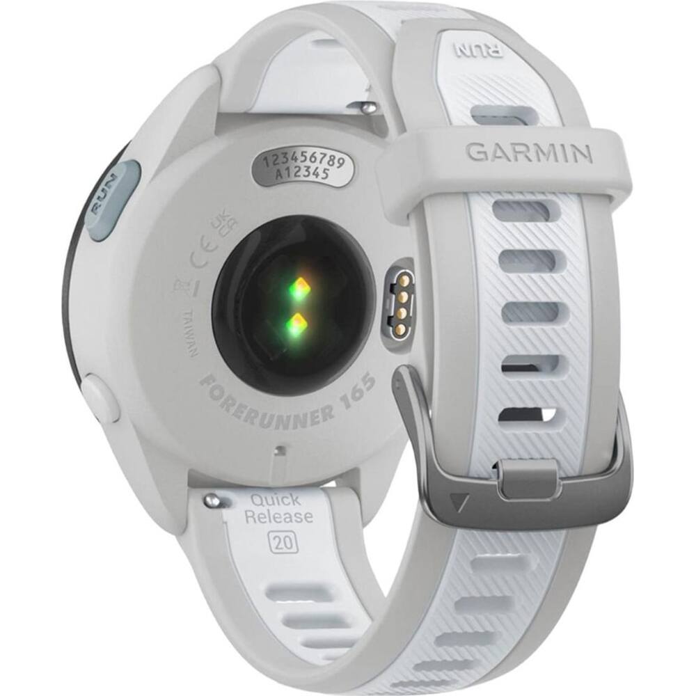 RUN  
RUN  
123456789 A12345  
TAIWAN FORERUNNER 165 Quick Release 20  
GARMIN