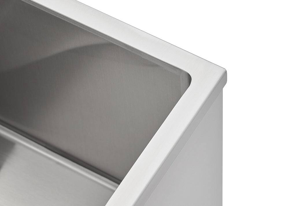 Alt View 3. TRINITY - Trinity Basics EcoStorage® | 18x16x13 Basin | Stainless Steel Utility Sink | Nsf | w/ Pull-Out Faucet - Chrome.