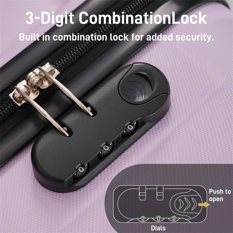 3-Digit Combination Lock

Built in combination lock for added security.

Push to open

Dials