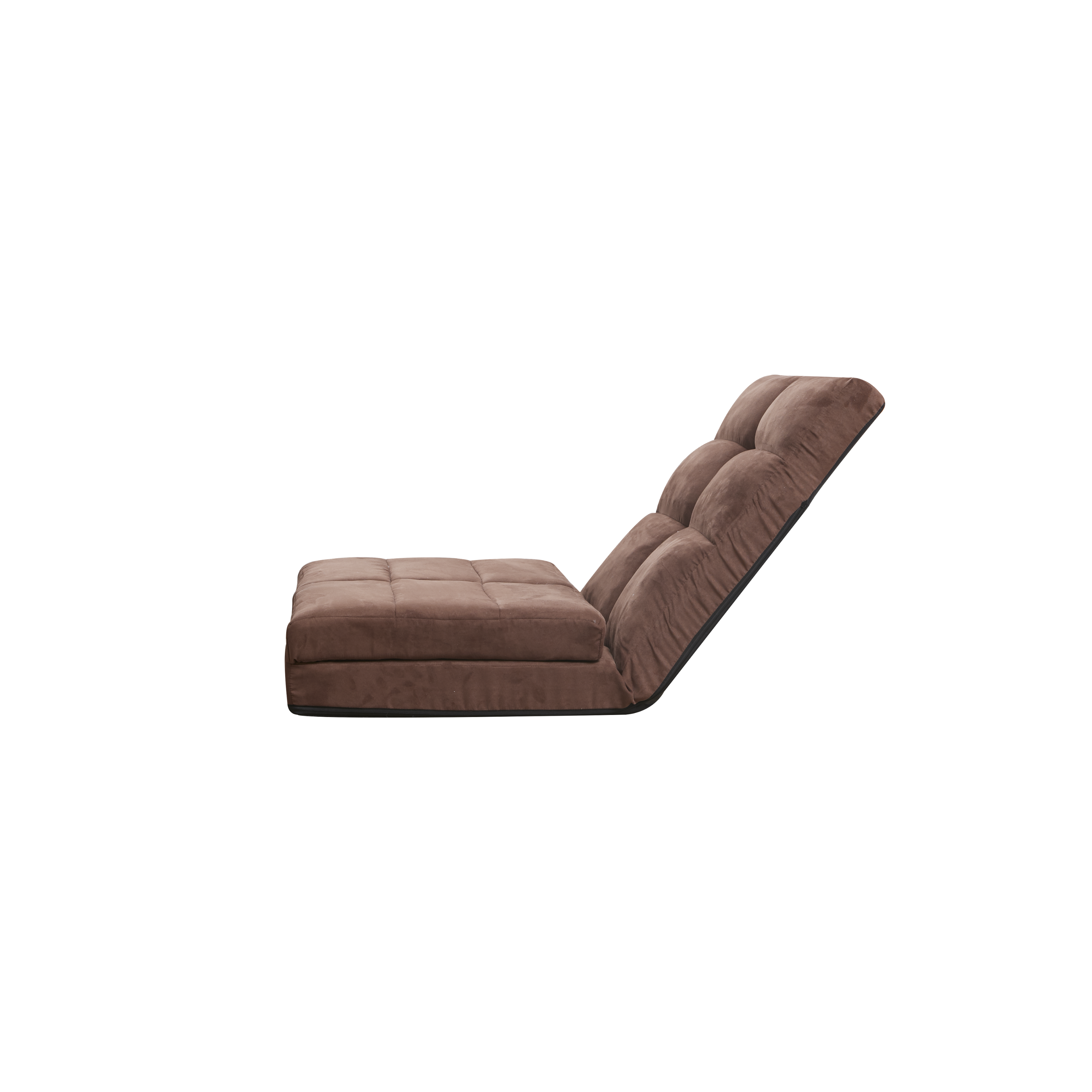 Alt View 9. GOODSILO - Convertible Triple Fold Down Sofa Bed with Adjustable Reclining Positions for Modern Leisure and Guest Accommodations - Brown.