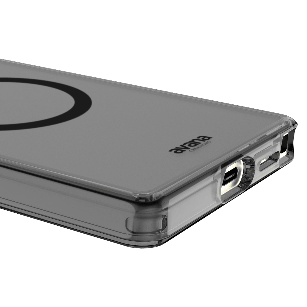 Alt View 3. Avana - mist w/ MagSafe Case for Samsung Galaxy S25 Ultra - Light Grey.