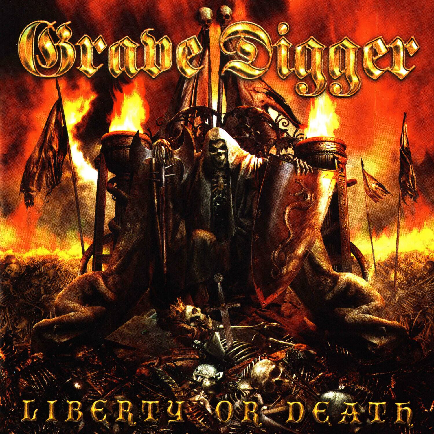 Grave Digger - Liberty or Death   - COMPACT DISCS [CD] price history on PriceWatchPro