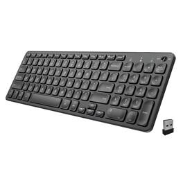 VEGA AUTOMOTIVE - Wireless Ultra Slim Full Size With Numeric Keypad And Media Hotkey For Computer desktop pc laptop surface s - Default