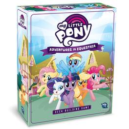 Renegade Games - My Little Pony Adventures in Equestria Deck-Building Game, Cooperative Deck-Building, 1-4 Players - Multicolored