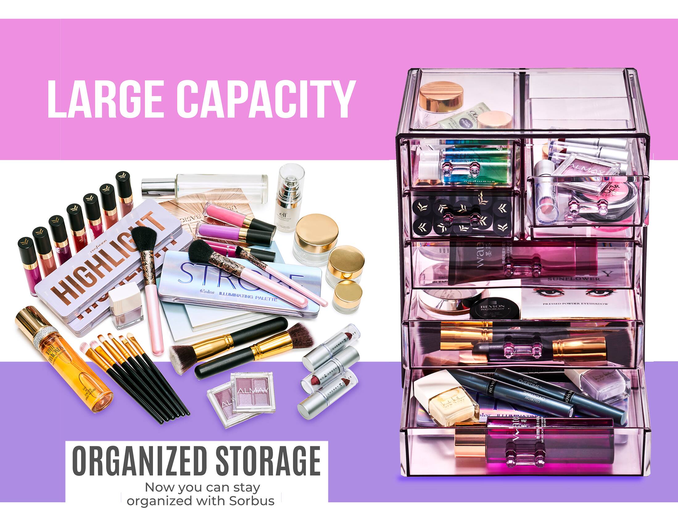 LARGE CAPACITY

ORGANIZED STORAGE

Now you can stay organized with Sorbus