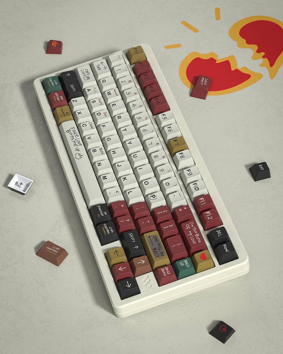 ESC 5 TAB F1 - Lock CAPS F2 CONTROL CIRL Q 2 me!!! Lock SHIFT A Act W Woman 3  F3 Super OPTION WW Z S Story F4 E 4 $ COMMANO ALT X D Dist R 5 % F5  Cheat F Fake T 6 F6 Burnsme me up < G Y 7 & F7  Burn H U 8 * F8 Z J - 6 F9 M K o O  Flo L V F10 .. IV + FUNCTION  PN F12 70 I'm Control CONTROL CIRL my The DEL SHIFT SHE Love Bone CONTROL CTRL WILL HOME BACK BE up PAGE DOWN PAGE