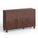 Alt View 2. Costway - 3-Door Buffet Sideboard Storage Credenza Cabinet Console Adjustable Shelf - Brown.