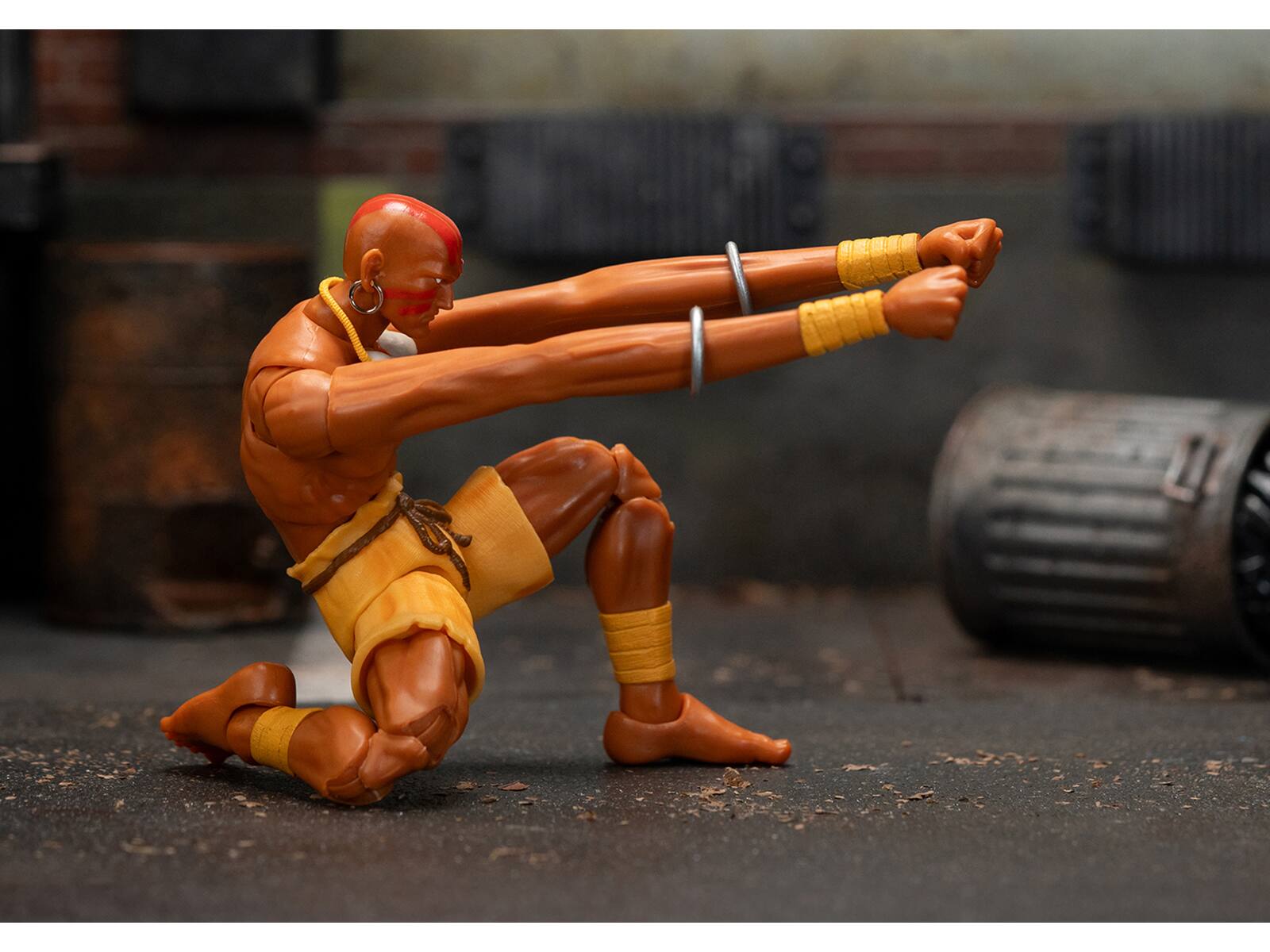 Alt View 2. Jada - Dhalsim 6" Moveable Figure w/Alternate Head & Limbs Ultra Street Fighter II: The Final Challengers 2017 Video Game Jada.