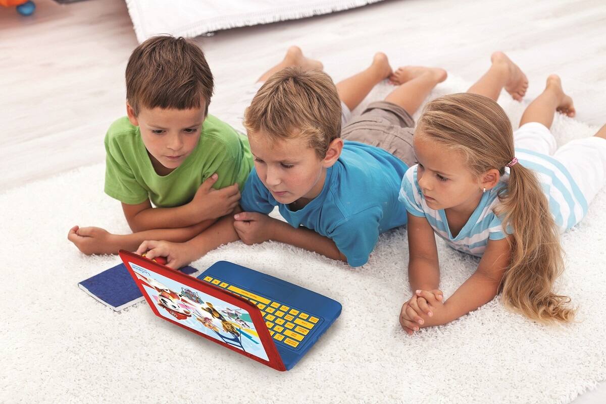 Alt View 9. Lexibook - Paw Patrol Bilingual Talking Educational Laptop – 124 Activities.