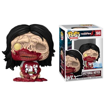 Funko POP! Movies
TERRIFIER 3
1949
VICTORIA HEYES
VINYL FIGURE / FIGURINE EN VINYLE / FIGURA DE VINIL / FIGURA DE VINIL
WARNING: CHOKING HAZARD - Small parts. Not for children under 3 years.
ADVERTENCIA: PEQUEÑOS PIEZAS. NO ES RECOMENDABLE PARA MENORES DE 3 AÑOS.
ATTENTION: DANGER DE PIÉCES. NE PAS LAISSER À PROXIMITÉ DES ENFANTS DE MOINS DE 3 ANS.