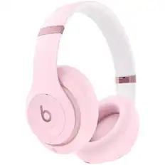 Front. Beats - Beats Studio Pro Bluetooth Wireless Noise Cancellation Headphones - Soft Pink - ME2E4LL/A - Pink.