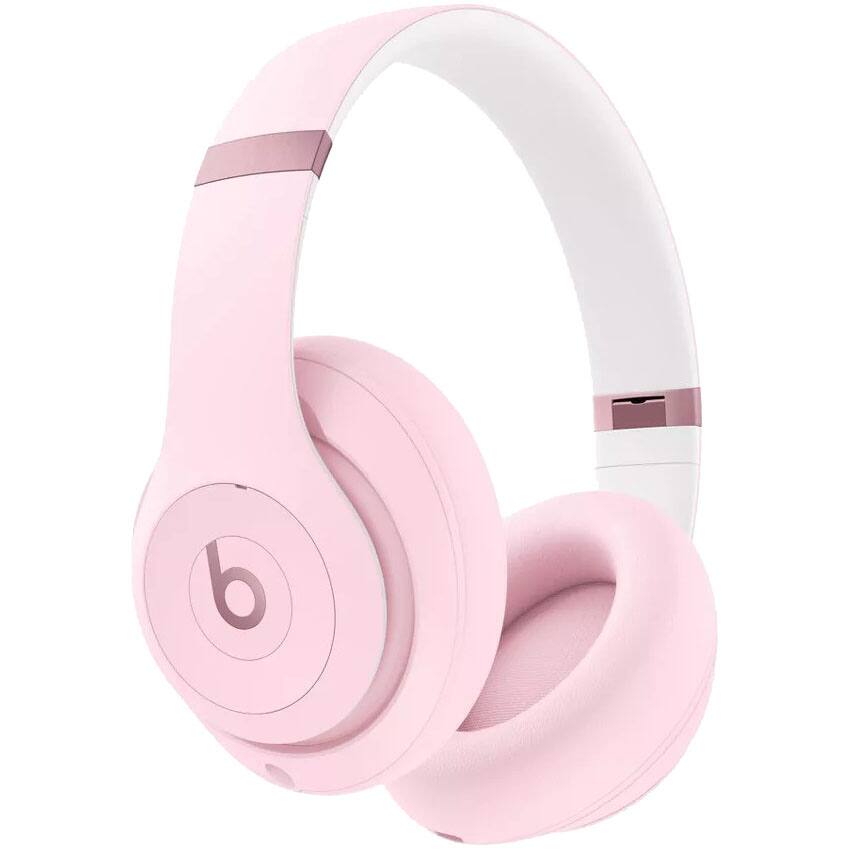 Front. Beats - Beats Studio Pro Bluetooth Wireless Noise Cancellation Headphones - Soft Pink - ME2E4LL/A - Pink.