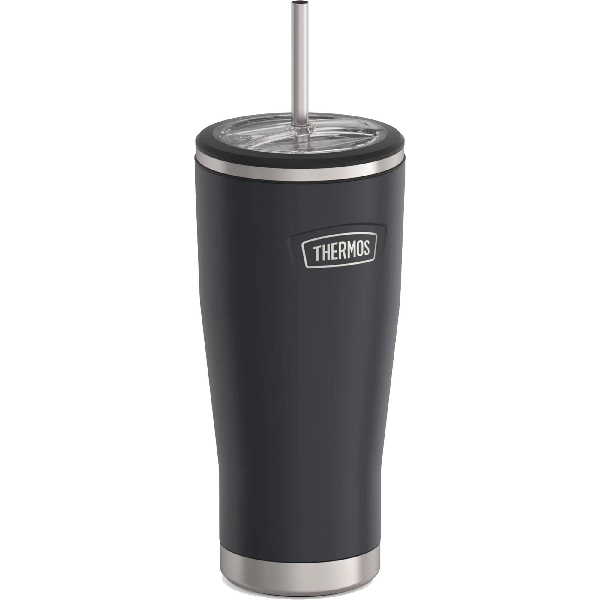 Alt View 1. Thermos - Thermos 24 oz. Icon Cold Tumbler w/ Straw - Granite - Granite.