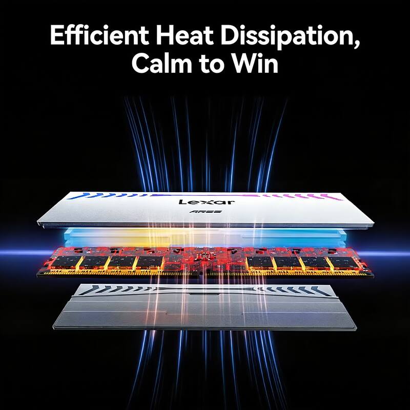 Efficient Heat Dissipation, Calm to Win

Lexar

ARES