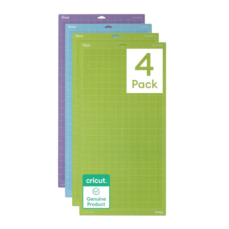 Machine Placement Stickers Cricut Variety Cutting Machine Mat Set, 12 in x 24 in (4 ct) - Best Buy