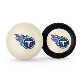 Imperial - Tennessee Titans Logo Cue Ball & 8 Ball Combo Set - White