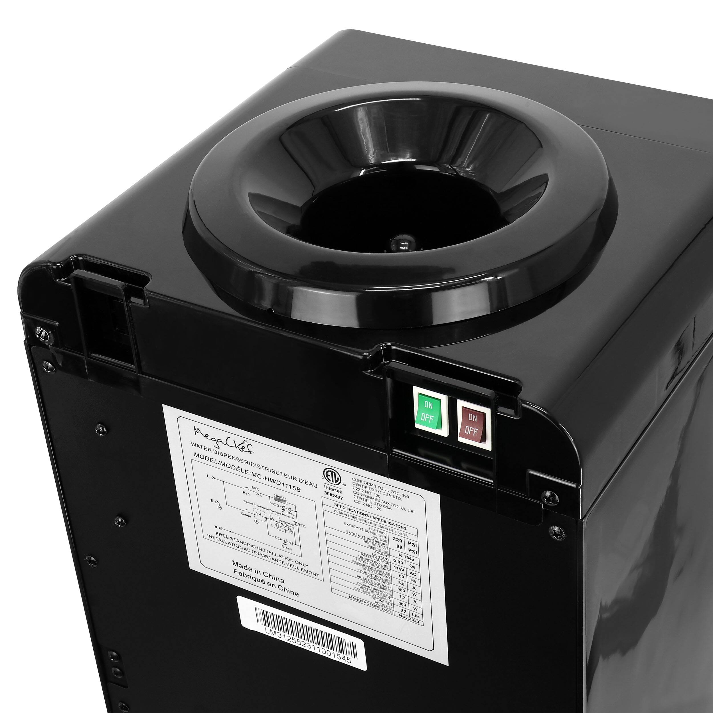UN OFF megalkec WATER DISPENSER MODEL/MODELE MC-HW0115B Made in China - ON OFF LMSS 255231 1001545