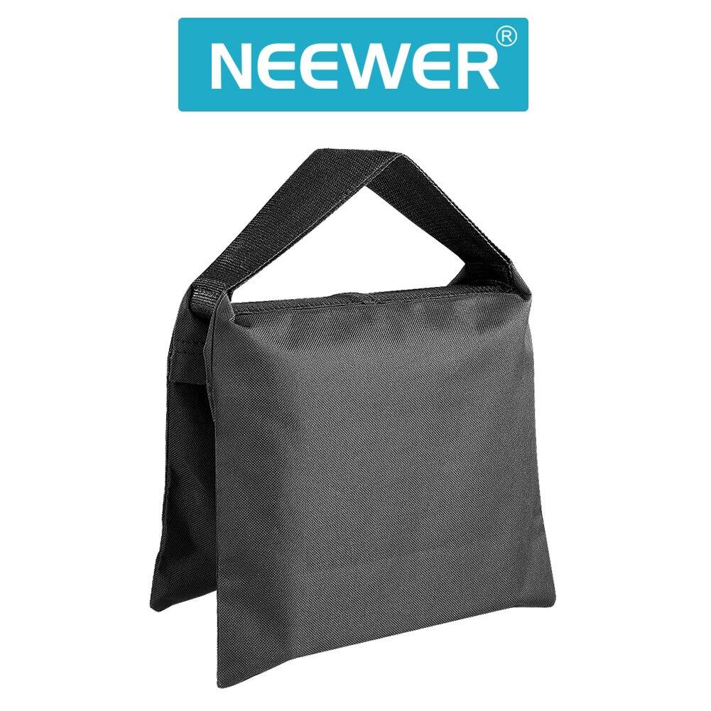 Angle. Neewer - 6 Black Sandbags for Light Stands & Boom Arms, Stabilizing Weight Bags for Studio.