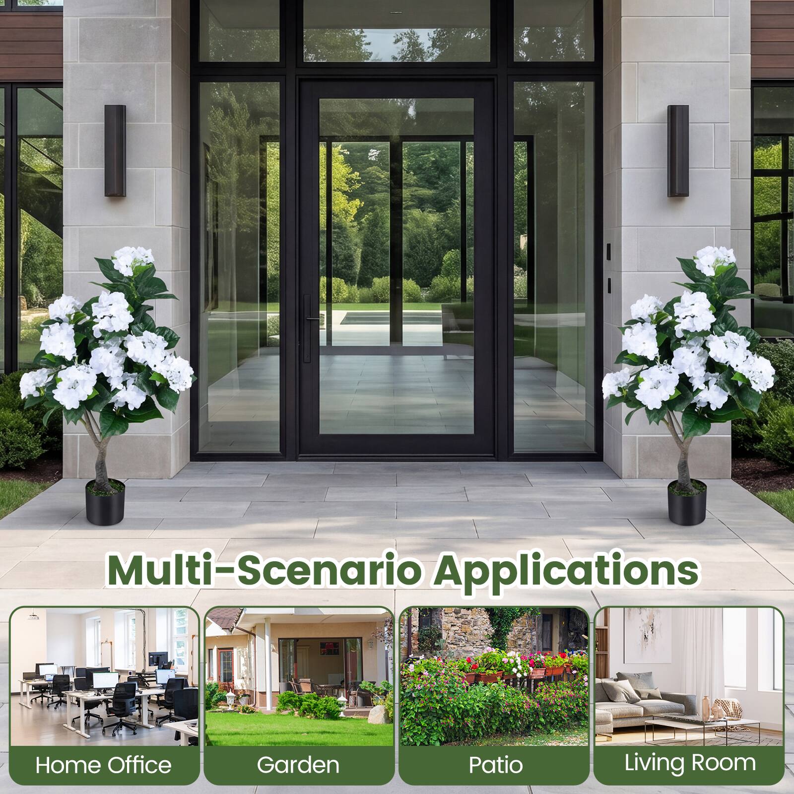 Multi-Scenario Applications  
Home Office  
Garden  
Patio  
Living Room