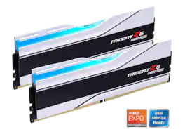 G.SKILL - Trident Z5 Neo 64GB DDR5 6000MHz RAM (2x32GB) F5-6000J3636F32GX2-TZ5NRW - White