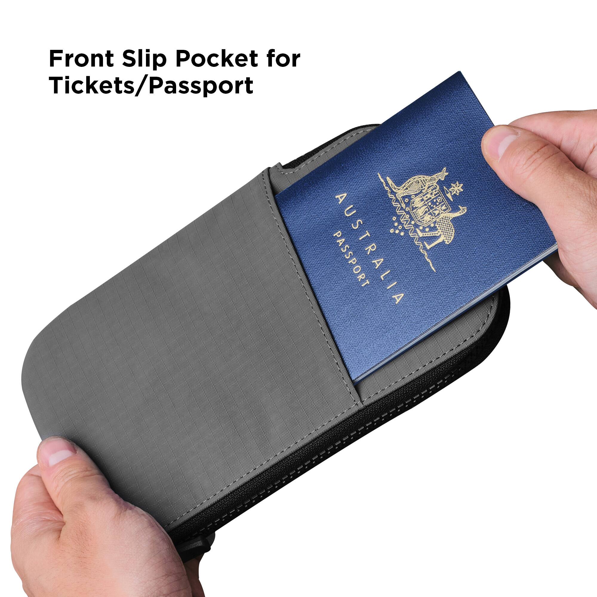 Front Slip Pocket for Tickets/Passport

PASSPORT AUSTRALIA