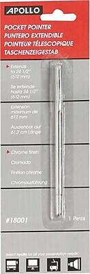 Apollo - Extendible Pocket-Size Presentation Pointer, Chrome (18001) - Chrome finish