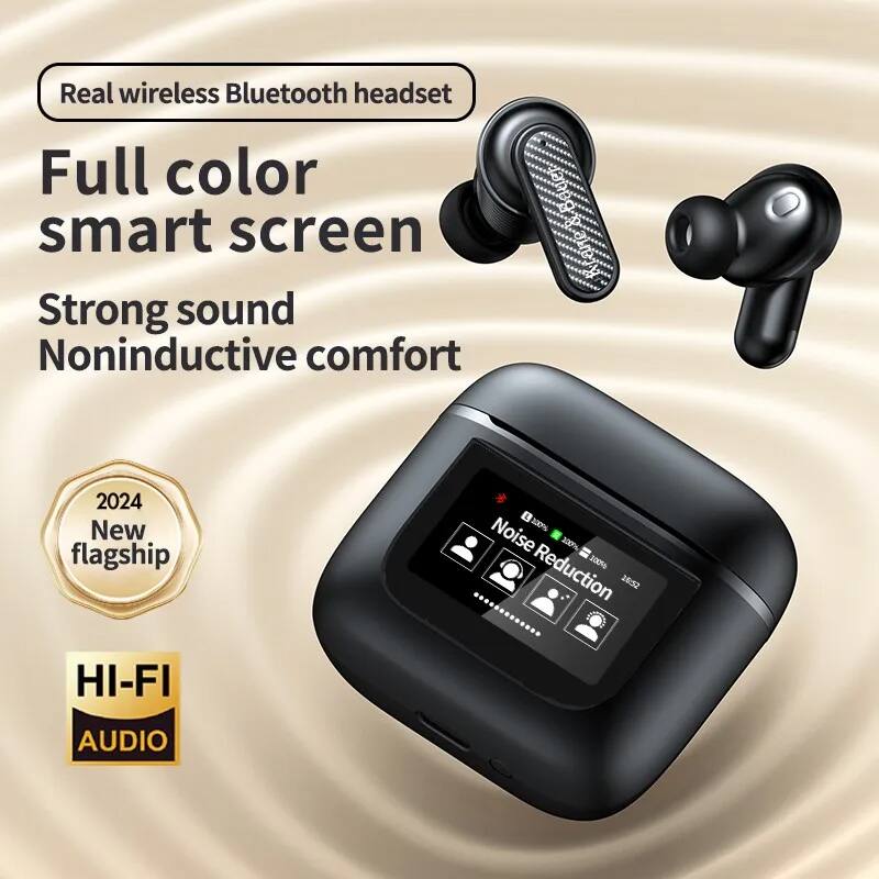 Real wireless Bluetooth headset
Full color smart screen
Strong sound
Noninductive comfort
Kane&Bager 2024 New flagship
HI-FI
Noise Reduction 100%
AUDIO