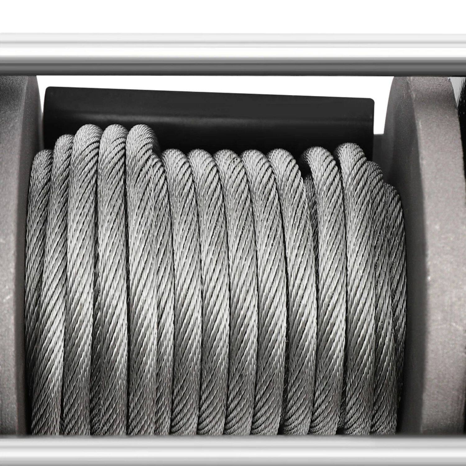 Alt View 2. Home Collection - 12V 3000LBS Electric Winch – Portable Trailer Winch with Remote for Boat or Truck.