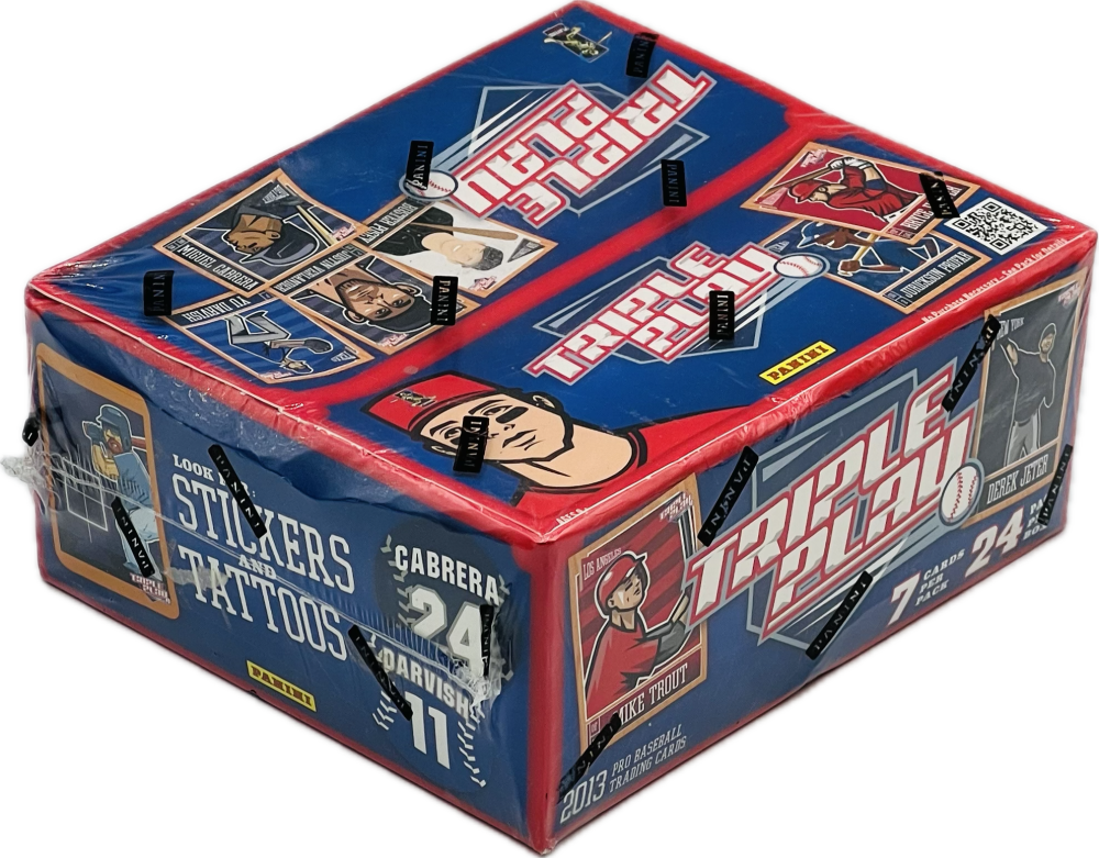 2013 Panini Triple Play Baseball Box