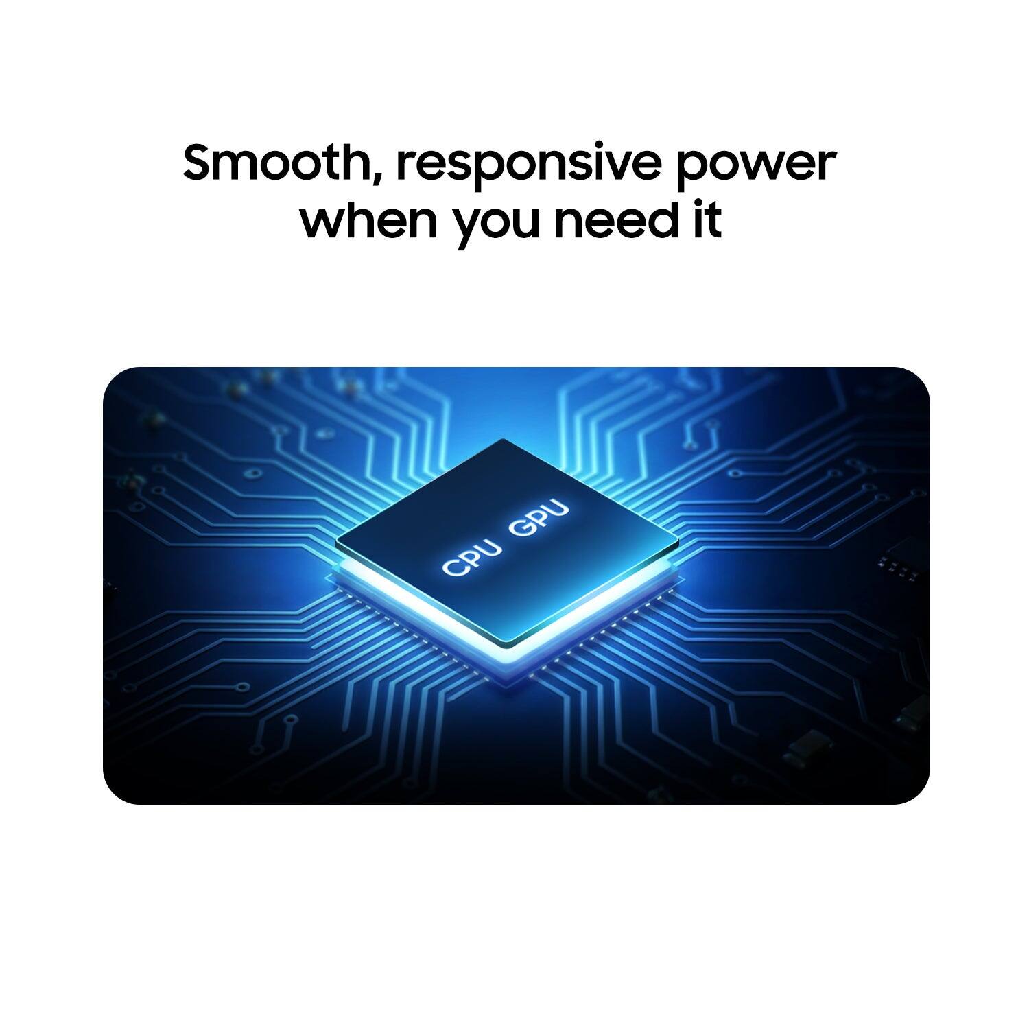 Smooth, responsive power when you need it

CPU GPU