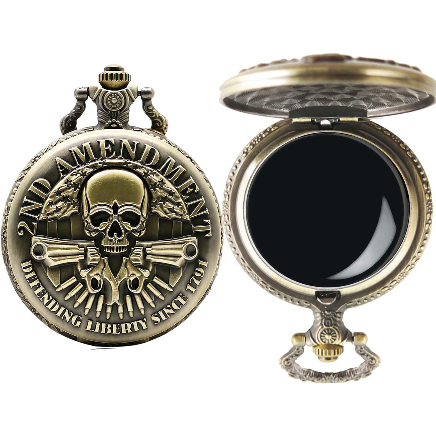 3.Halloween Skull Bronze