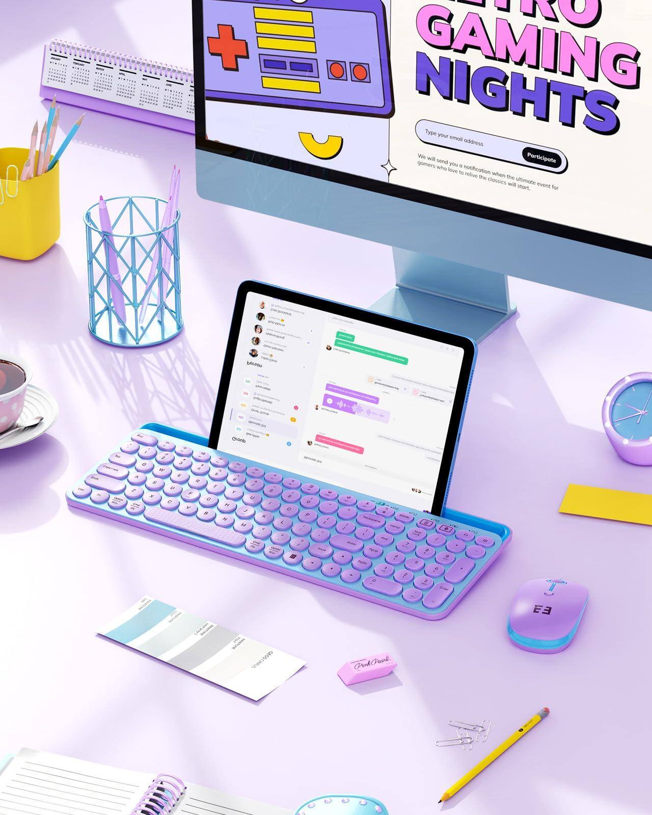 Sure, here is the corrected text:

---

**GAMING NIGHTS**

Type your email address

We will send you a notification when the ultimate event for gamers who love to relive the classics will start.

---

**Participate**