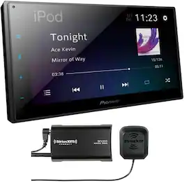 Pioneer - DMH-1800NEX 6.8" Double-DIN Digital Multimedia Receiver with Satellite Radio Tuner - Black
