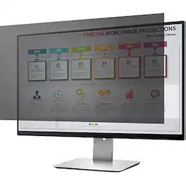 Rocstor - Privacy Filter For 32 Widescreen Monitor - 16:9 Aspect Ratio - Unframed - Black