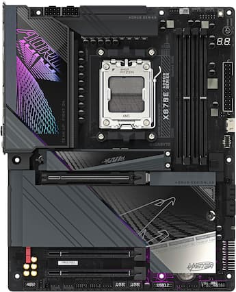 GIGABYTE X870E AORUS MASTER AMD AM5 LGA 1718 ATX Motherboard GIGABYTE X870E AORUS MASTER AMD AM5 LGA 1718 ATX Motherboard