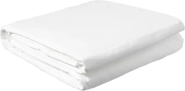Front. BedJet - Single Zone Cloud Sheet Queen Size - White.