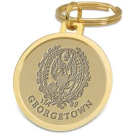 Jardine - Georgetown Hoyas Split-Wire Key Ring - Gold